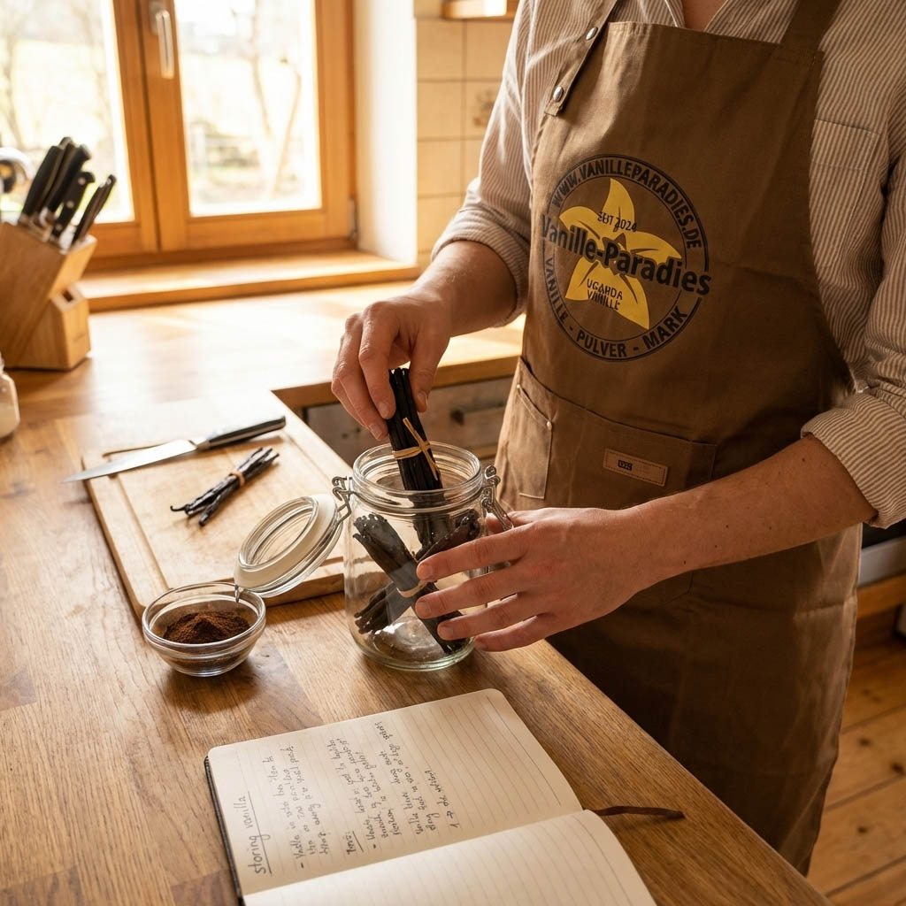 So lagert und konserviert man Vanilleschoten perfekt