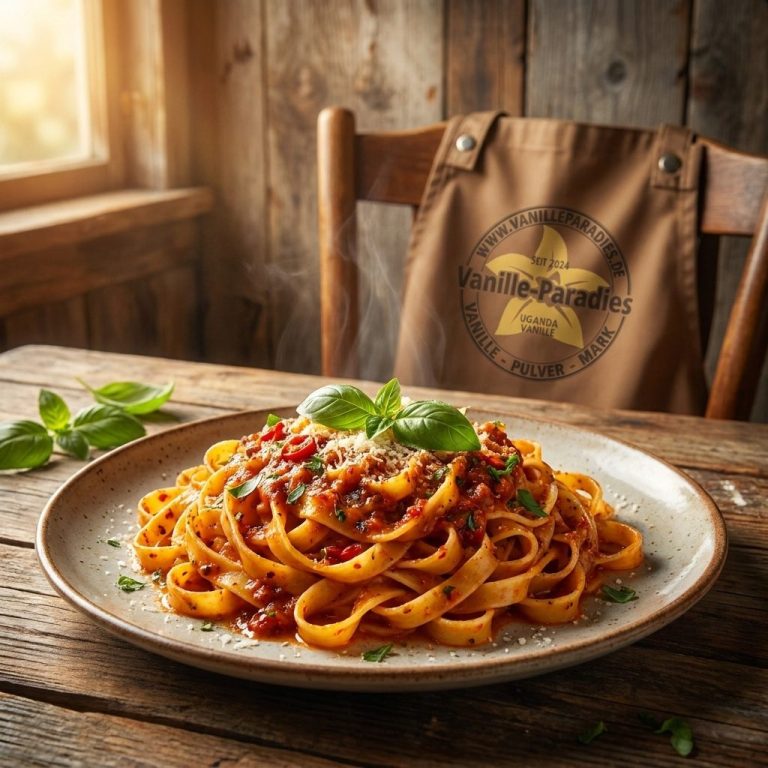 Chili-Vanille-Tagliatelle Chili-Vanille-Tagliatelle