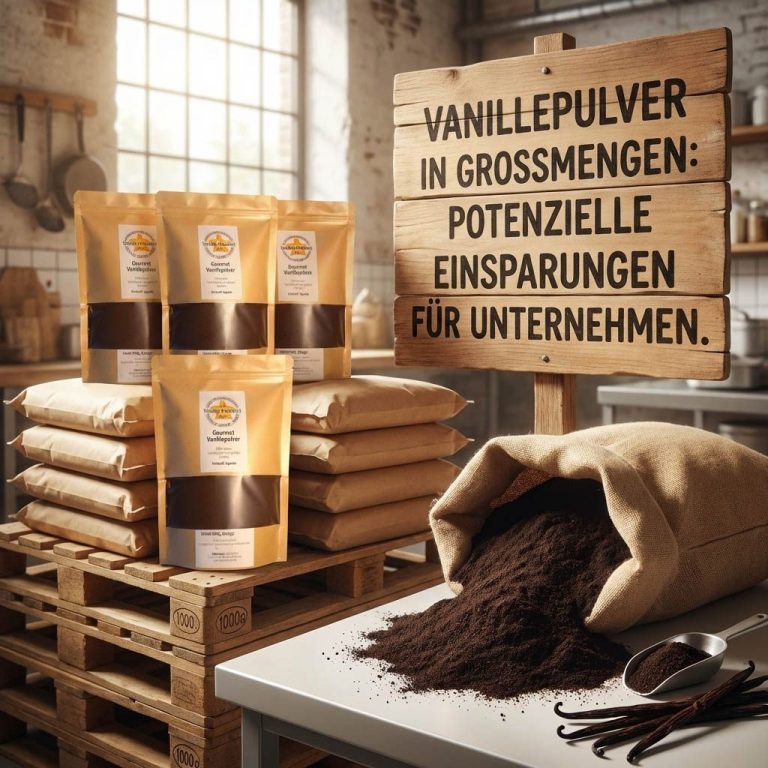 Vanillepulver in großen Mengen Vanillepulver in großen Mengen