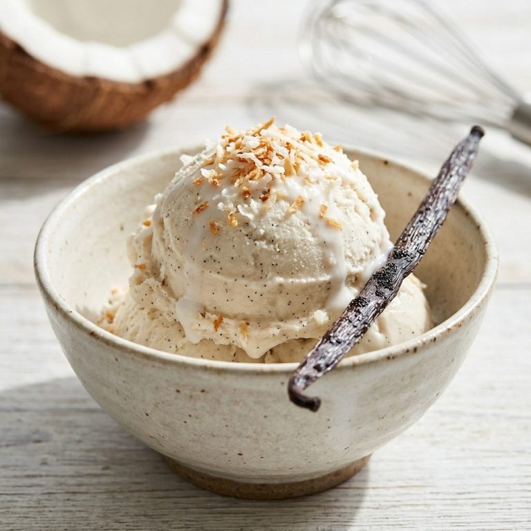 Kokos Protein-Eis