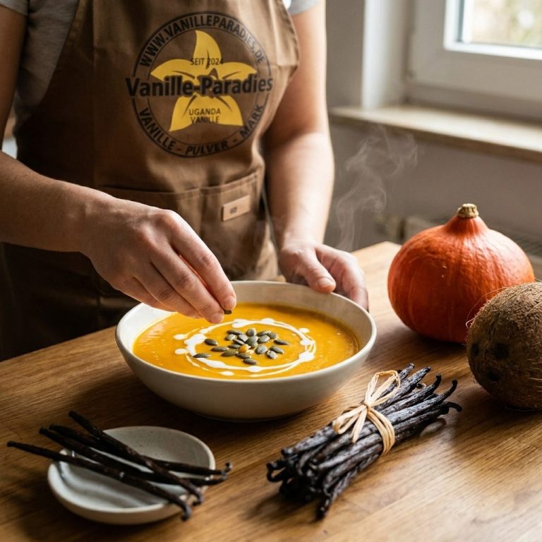 Vanille-Kürbissuppe Vanille-Kürbissuppe